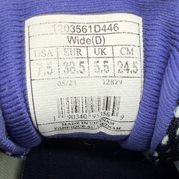 Brooks Ghost 14 Women's Wide Navy Running Shoes Size 7.5 - Picture 7 of 7